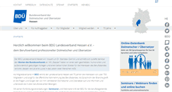 Desktop Screenshot of he.bdue.de