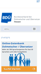 Mobile Screenshot of he.bdue.de