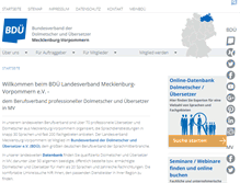 Tablet Screenshot of mv.bdue.de